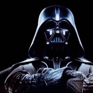 Image of Darth Vader for the Darth Vader Video Voiceover Message