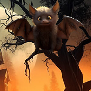 Halloween Bat Home