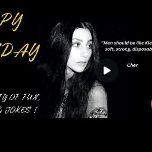 Cher "Men" Joke Birthday eCard