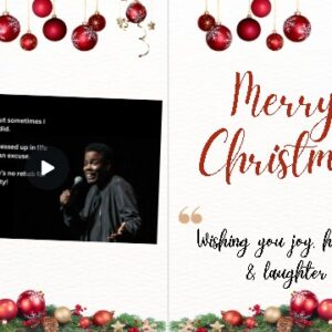 Chris Rock "Stupidity" Christmas eCard