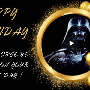 Darth Vader Birthday eCard