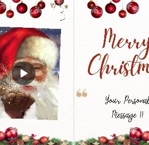 Father Christmas "Ho Ho Ho" Personalised Christmas eCard