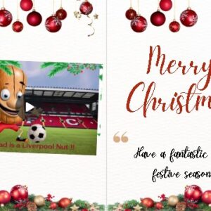 Liverpool FC Dad Christmas eCard